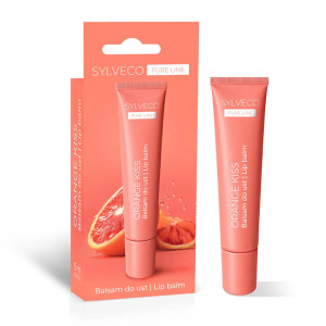 Sylveco Pure Line, Balsam do ust Orange Kiss, 15 ml