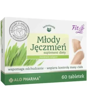 Alg Pharma, Młody jęczmień, tabletki, 60 sztuk