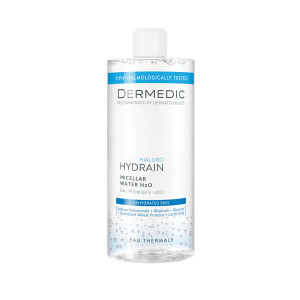 Dermedic Hydrain Hialuro, płyn micelarny H2O, 500 ml