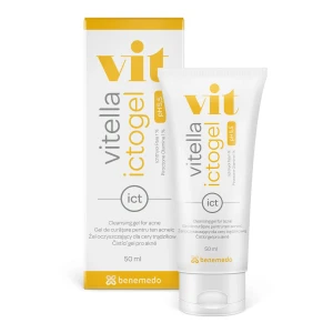 VITELLA ICTOGEL Żel oczyszczający do cery trądzikowej - 50 ml