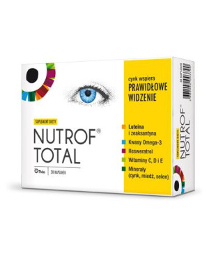 Nutrof Total, kapsułki z witaminą D3, 30 sztuk