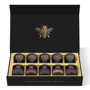 Miody Polskie, Sok&Miód Premium Black, 10x40 g