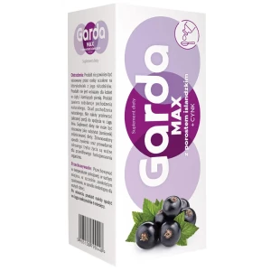 Garda Max z porostem islandzkim i cynkiem, syrop, 120 ml