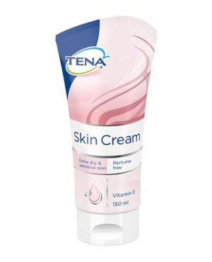 TENA Skin Care Krem nawilżający z witaminą E, 150 ml