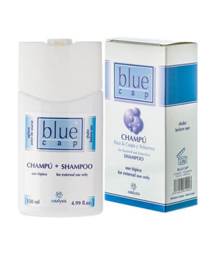 BLUE CAP Szampon. W przebiegu łuszczycy, łojotokowego zapalenia skóry oraz łupieżu, 150 ml.