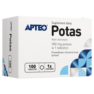 Apteo Potas 300 mg 100 tabletek