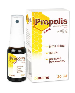 Propolis Forte Etanolowy ekstrakt 10%, 20 ml