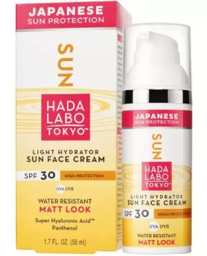 Hada Labo Tokyo Sun wodoodporny nawilżający krem do twarzy SPF30 50 ml