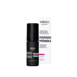 Veoli Botanica Morning Miracle Rozświetlająco-liftingujący, senolityczny krem do twarzy na dzień z oligopeptydami 3%, 30 ml