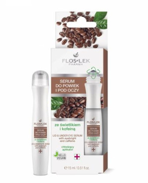 Flos-Lek serum do powiek i pod oczy ze świetlikiem i kofeiną, 15 ml