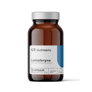 GutHabits Laktoferyna, kapsułki, 30 sztuk