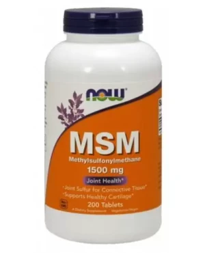 NOW Foods MSM 1500 mg 200 tabletek