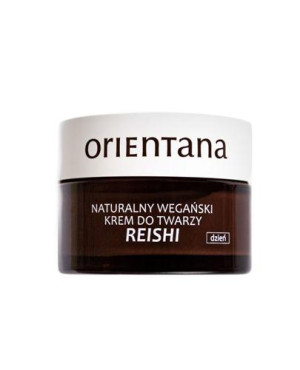 Orientana Naturalny wegański krem do twarzy Reishi na dzień, 50 ml