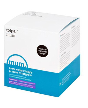 TOŁPA DERMO BODY MUM S.O.S Krem wzmacniający przeciw rozstępom - 250 ml