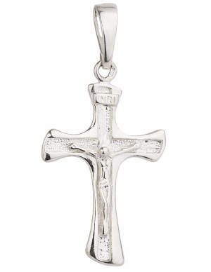 Srebrny Krzyżyk z Jezusem pr 925