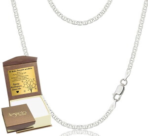 Łańcuszek Srebrny Gucci Pełny 2,60 mm pr 925 Grawer Gratis