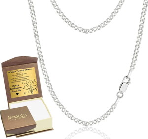 Łańcuszek Srebrny Pancerka 2,60 mm pr 925 Grawer Gratis