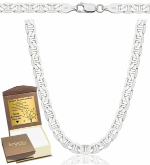 Srebrny Łańcuszek Męski Gucci Diamentowany 5,60 mm pr 925 Grawer Gratis