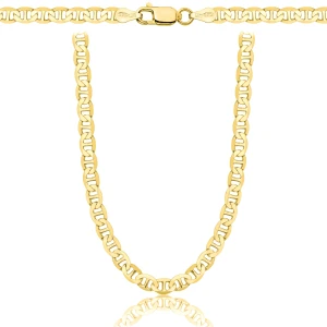 Srebrny Pozłacany Łańcuszek Gucci 4,50 mm Pełny pr 925 Grawer Gratis