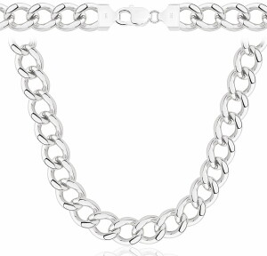 Srebrny Łańcuch Męski Pancerka 1,30 cm Szeroki pr 925 Grawer Gratis