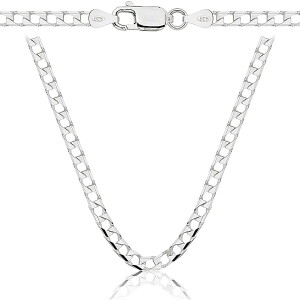 Srebrny Łańcuszek Męski Pancerka Kwadratowa Cubana 3,30 mm pr 925 Grawer Gratis