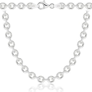 Srebrny Łańcuszek Męski Ankier Gruby 5,00 mm pr 925 Grawer Gratis