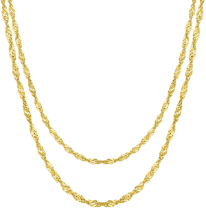 Złoty Łańcuszek Singapur 2,30 mm Damski pr 585