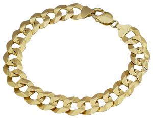 Bransoletka Złota Męska Pancerka Pełna 11,80 mm pr 585