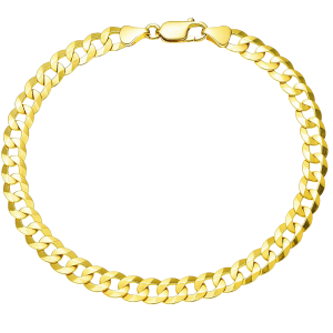Bransoletka Złota Męska Pancerka Pełna Gęsta 6,80 mm pr 585