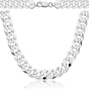 Srebrny Łańcuszek Męski Pancerka 11,20 mm pr 925