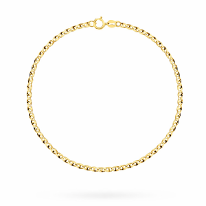 Bransoletka Złota Damska Gucci Pełna Diamentowana pr 585