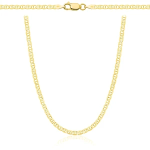 Łańcuszek Srebrny Pozłacany Męski Gucci 2,60 mm pr 925 Grawer Gratis