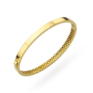 Bransoletka Złota Damska Sztywna 4, 50 mm pr 585