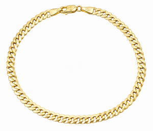 Bransoletka Złota Męska Pancerka 4,30 mm Pełna pr 585