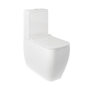 KLUDI RESA C miska wc stojąca biała