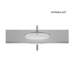 ROCA GAP umywalka podblatowa owalna 55 cm, supraglaze