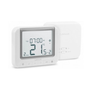 SALUS RT520RF bezprzewodowy, natynkowy regulator temperatury, OpenTherm - tygodniowy