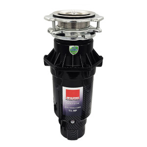 MCALPINE młynek do odpadów PERFECT GRIND SLIM moc1,25 KM poj 1070 ml