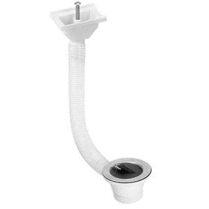 MCALPINE spust zlewozmywakowy z przelewem HC17PDR