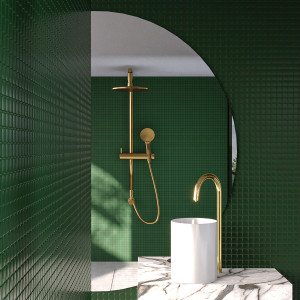 80x160 Rond Illumination Irrégulière LED Miroir Eclairage Salle De Bain A221 | droite