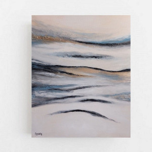 Abstrakcja -obraz akrylowy formatu 60/50 cm..