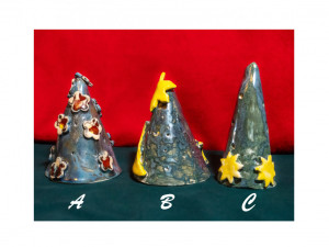 Ceramiczne choinki