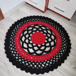 Dywan ze sznurka okrągły 100cm