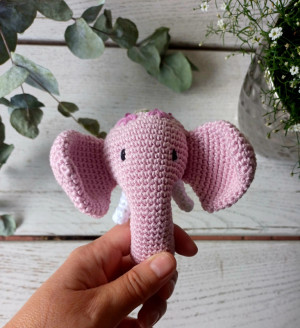 Grzchorka słoń z haftem