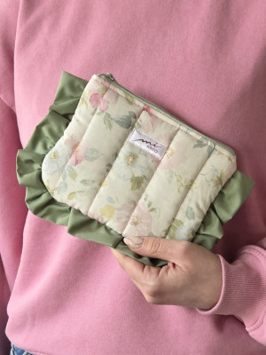 Kosmetyczka kwiatowa pastelowa