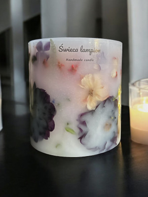 Lampion botaniczny - fioletowe love