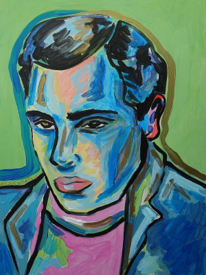 Obraz do salonu marlon brando hollywood star