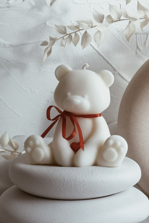 świeca sojowa teddy
