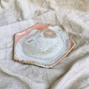 Talerzyk ceramiczny hexagon1