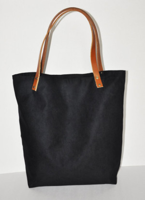 Torba tote xxl - czarna